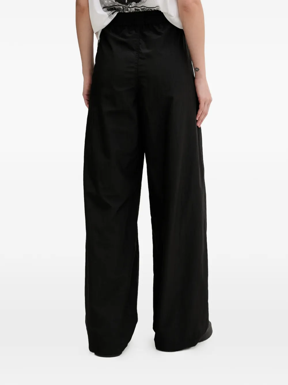 Hugo Boss Elasticated-waist Track Pants In Black