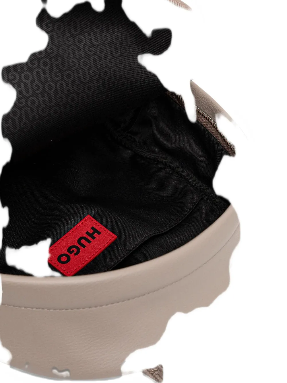 Hugo Boss Zip-fastening Backpack In Neutral