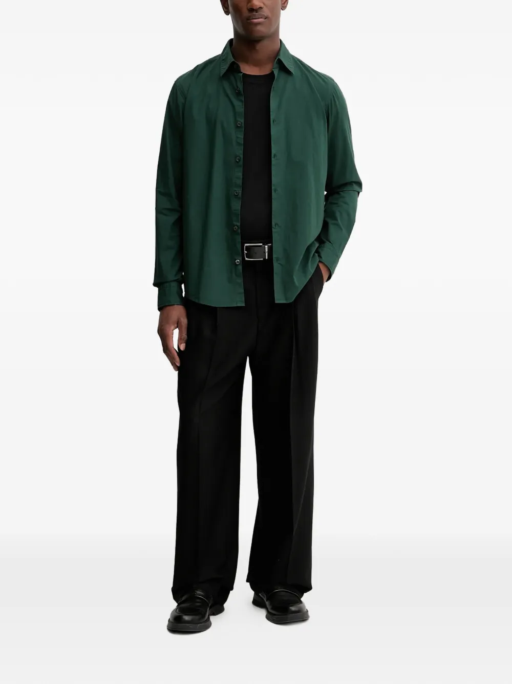 HUGO herringbone trousers | Pantalones palazzo | Image 2