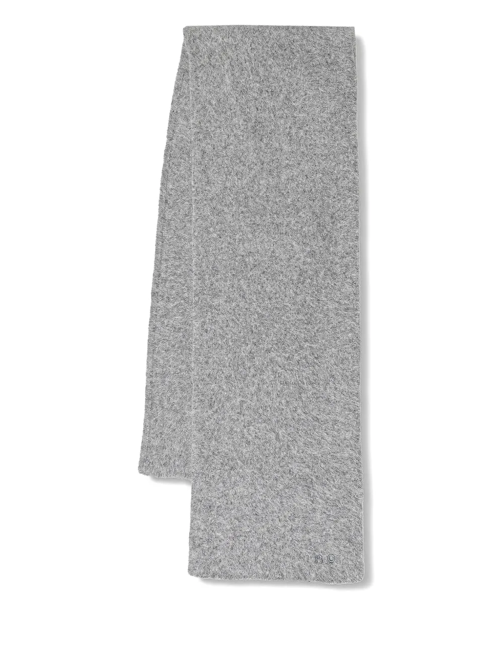  Iro Logo Knitted Beanie Hat Set - Grey 