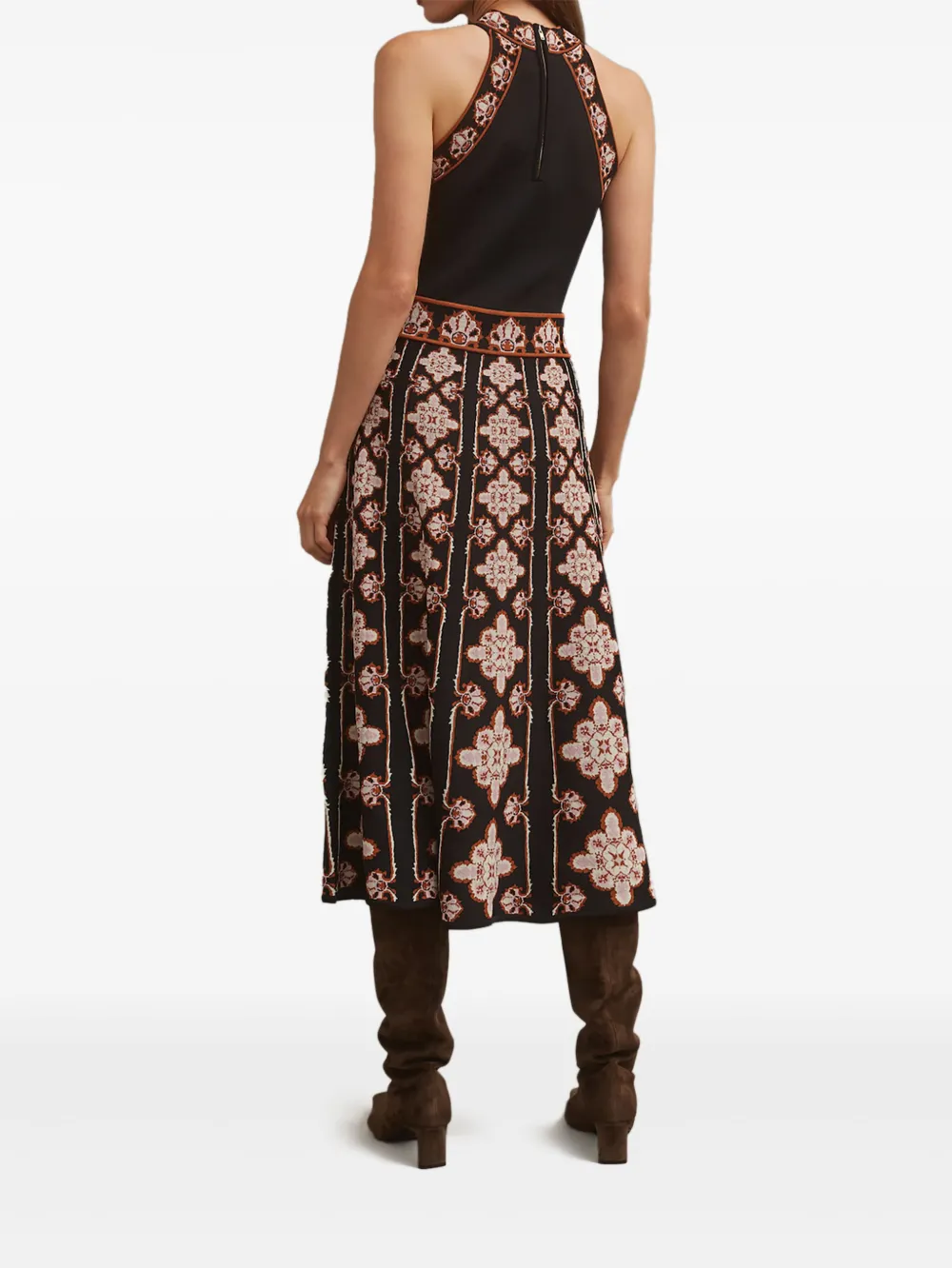 Suzie paisley-print top