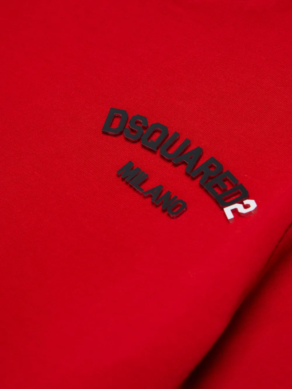 DSQUARED2 KIDS T-shirt met ronde hals Rood