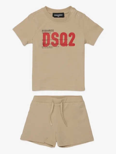 DSQUARED2 KIDS logo-print babygrow set