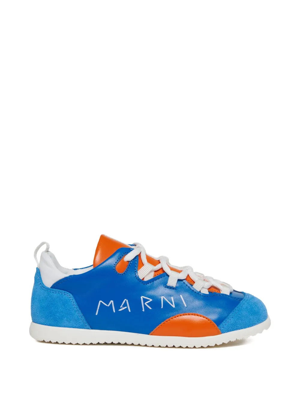 Marni Kids Sneakers met vlakken Blauw
