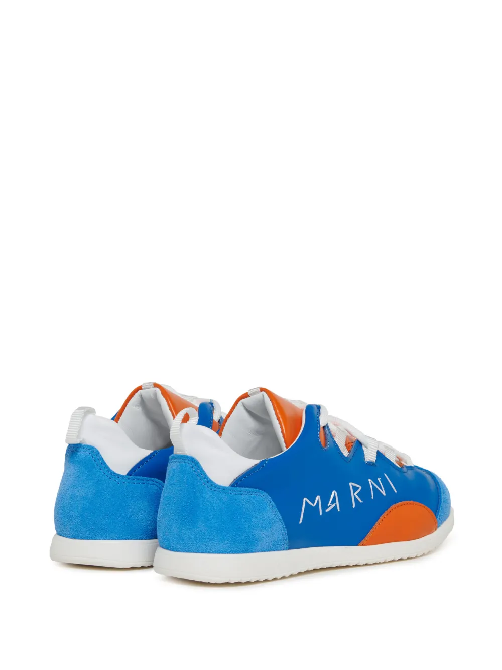 Marni Kids Sneakers met vlakken Blauw