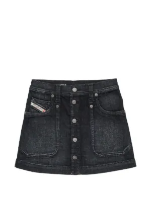 MM6 Maison Margiela Kids ナンバーモチーフ デニムスカート