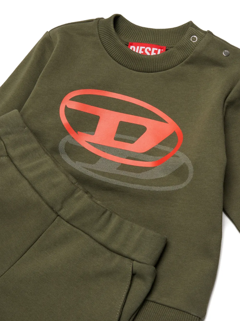  Diesel Kids Print Tracksuit - Green 