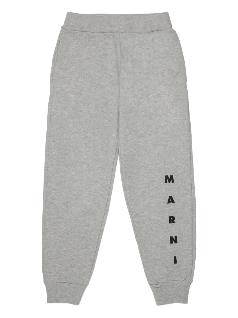 Marni Kids logo-print track pants - Grigio