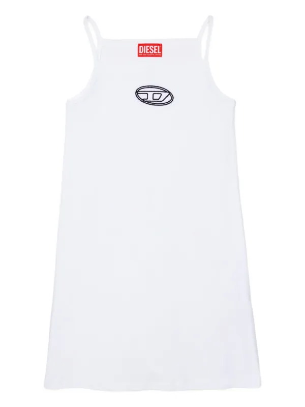 Diesel Kids thin-straps Dress | White | FARFETCH