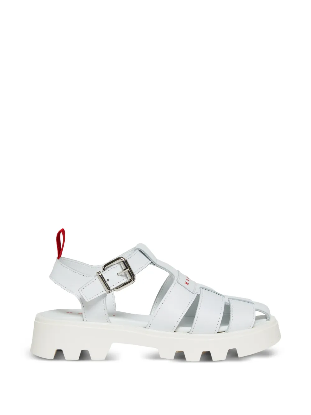 Marni Kids Sandalen met gesp Wit