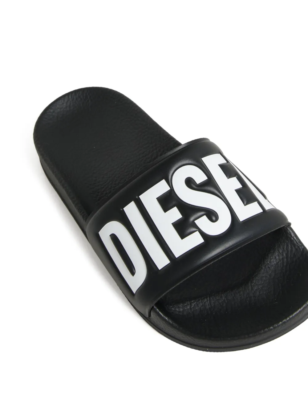 Diesel Kids logo slides Zwart