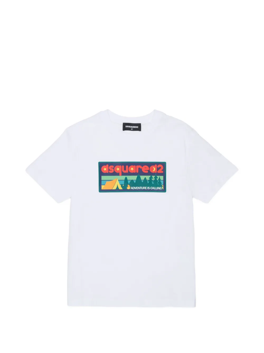 DSQUARED2 KIDS graphic-print T-shirt - Bianco