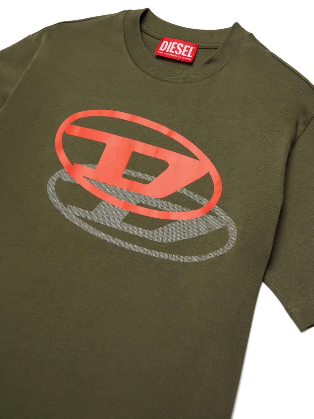  Diesel Kids Printed T-shirt - Green 