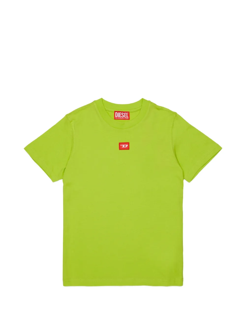 Diesel Kids patch short-sleeve T-shirt - Verde