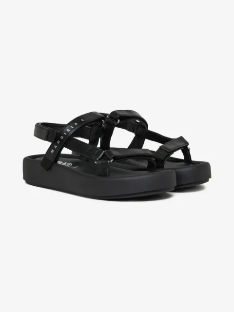 MM6 Maison Margiela Kids レザーサンダル