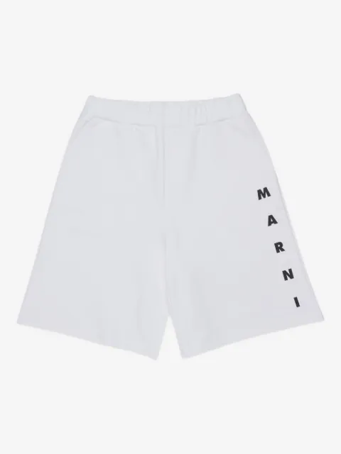 Marni Kids 로고 프린트 쇼츠