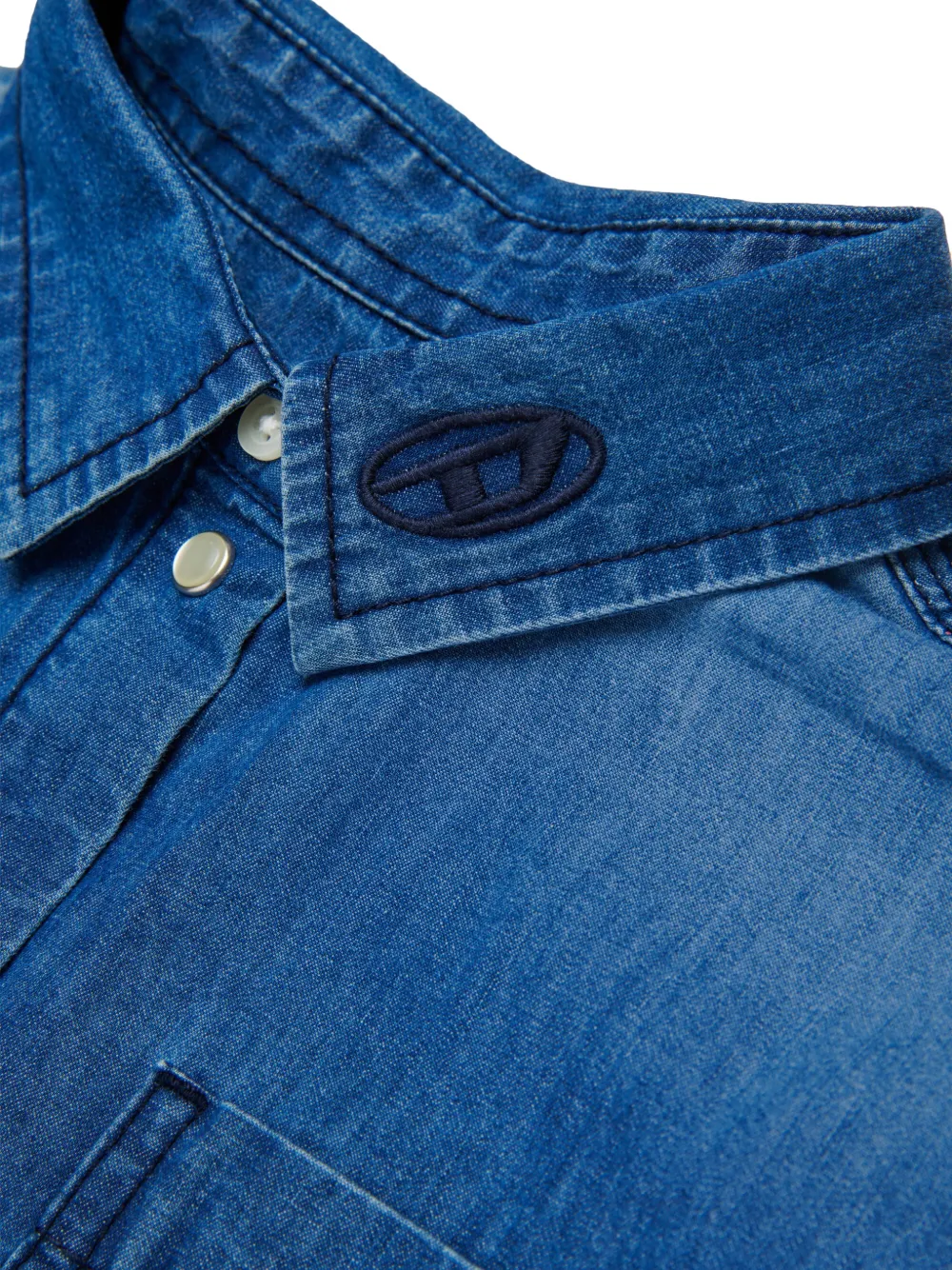 Diesel Kids Cinnix shirt Blauw
