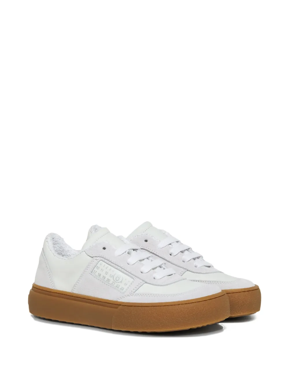 MM6 Maison Margiela Kids Sneakers met vlakken Wit