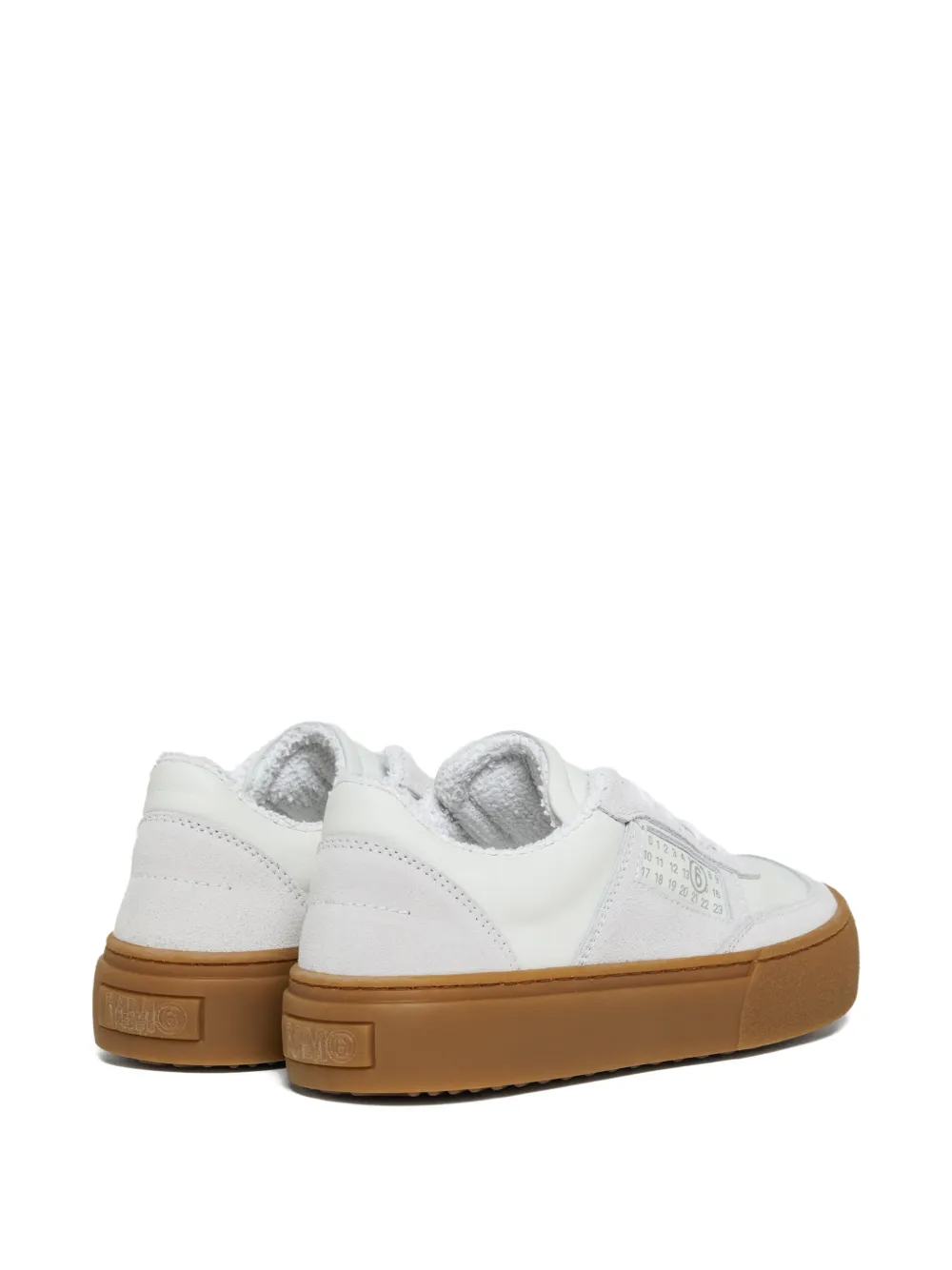 MM6 Maison Margiela Kids Sneakers met vlakken Wit