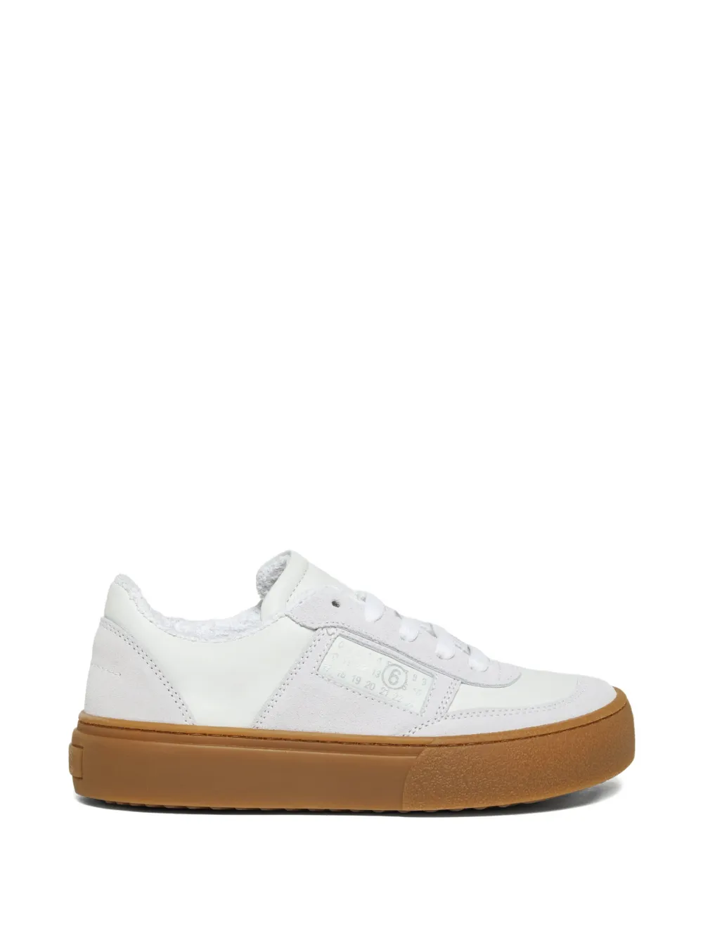 MM6 Maison Margiela Kids Sneakers met vlakken Wit
