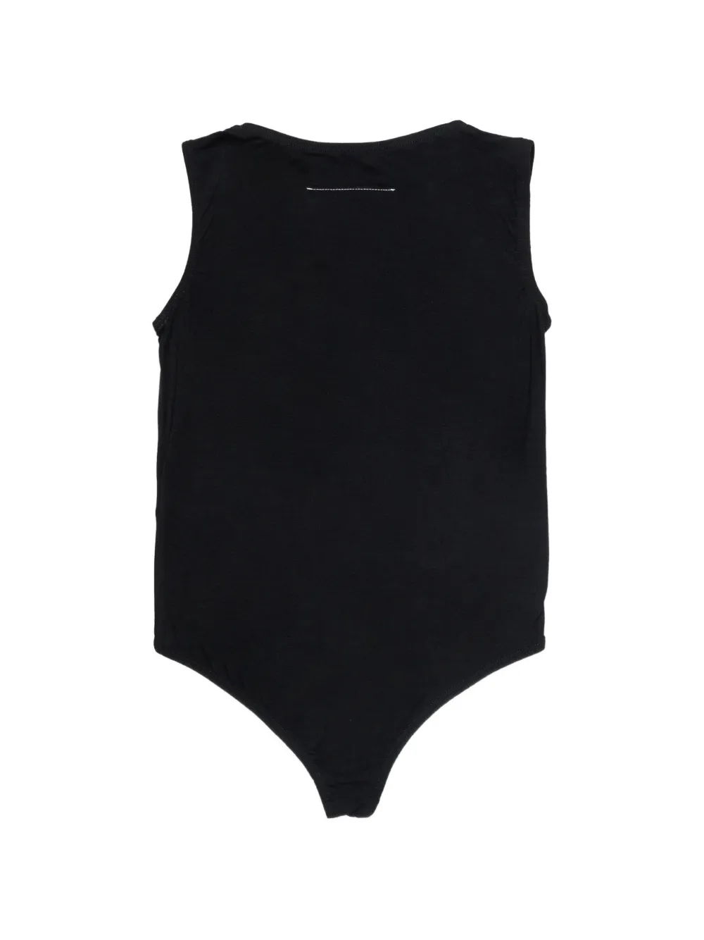 MM6 Maison Margiela Kids Stretch romper met logo Zwart