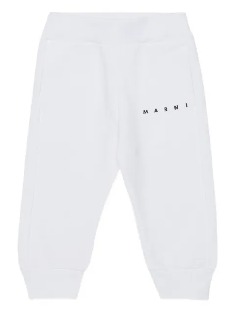 Marni Kids pants con logo estampado