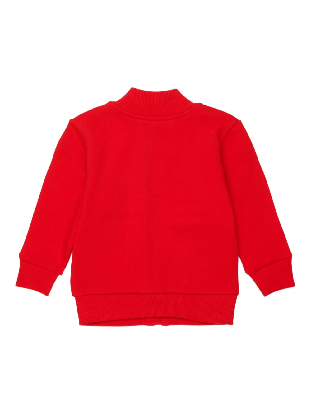  Diesel Kids Printed-logo Full-zip Sweatshirt - Red 