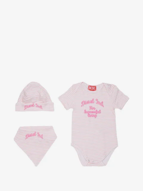 Diesel Kids trousseau de naissance rayé