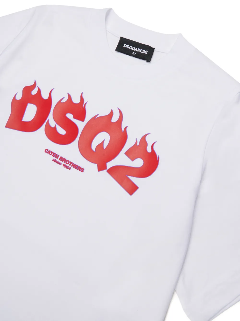  Dsquared2 Kids Logo-print T-shirt - White 