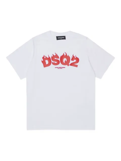 DSQUARED2 KIDS logo-print T-shirt