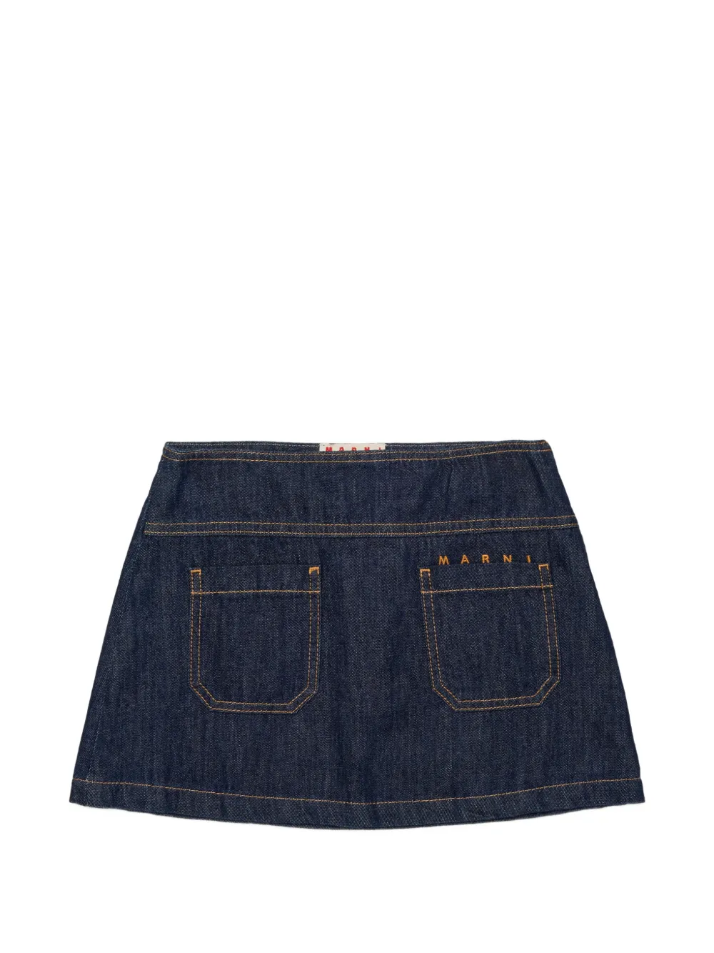Marni Kids Mini-rok met zak Blauw