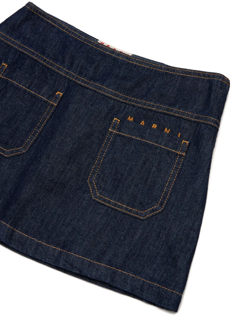 Marni Kids Mini-rok met zak Blauw