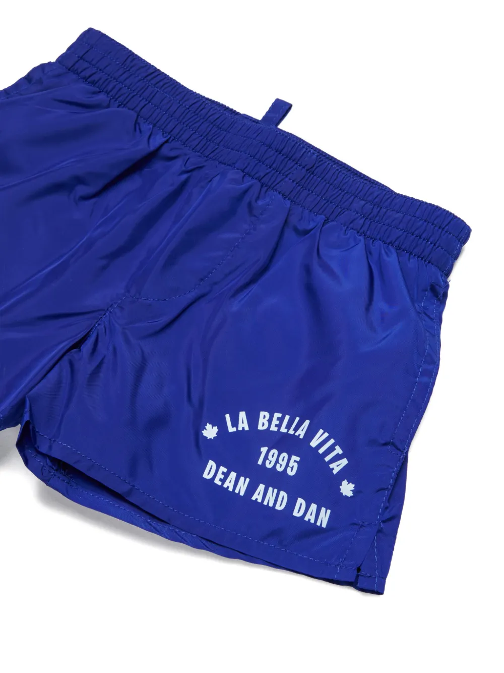  Dsquared2 Kids Elastic-waistband Swim Shorts - Blue 