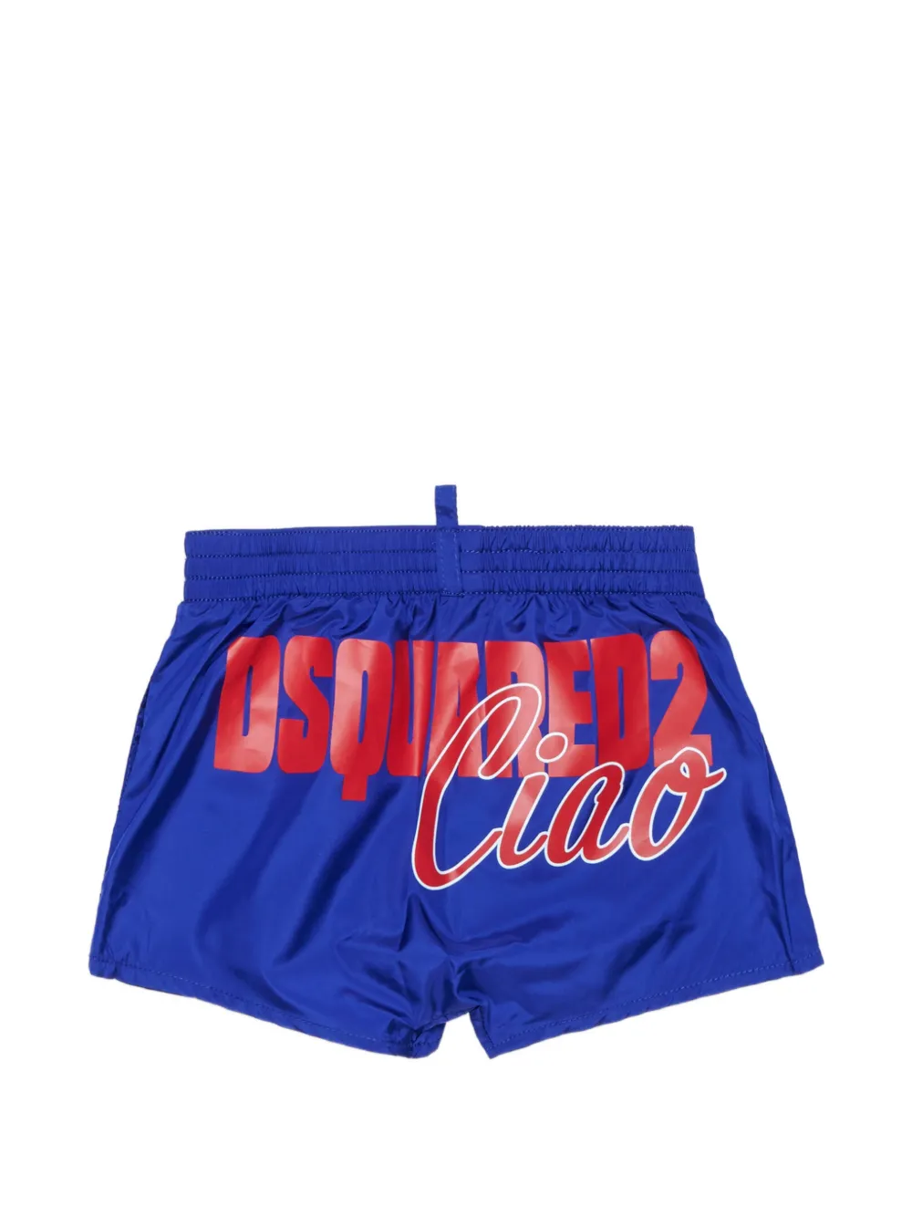  Dsquared2 Kids Elastic-waistband Swim Shorts - Blue 