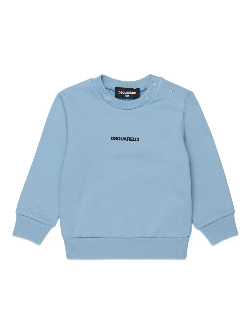DSQUARED2 KIDS sudadera con cuello redondo y logo | azul | Image 1