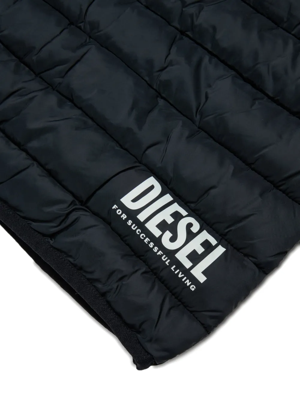Diesel Kids JTEMPLY jack met capuchon Zwart