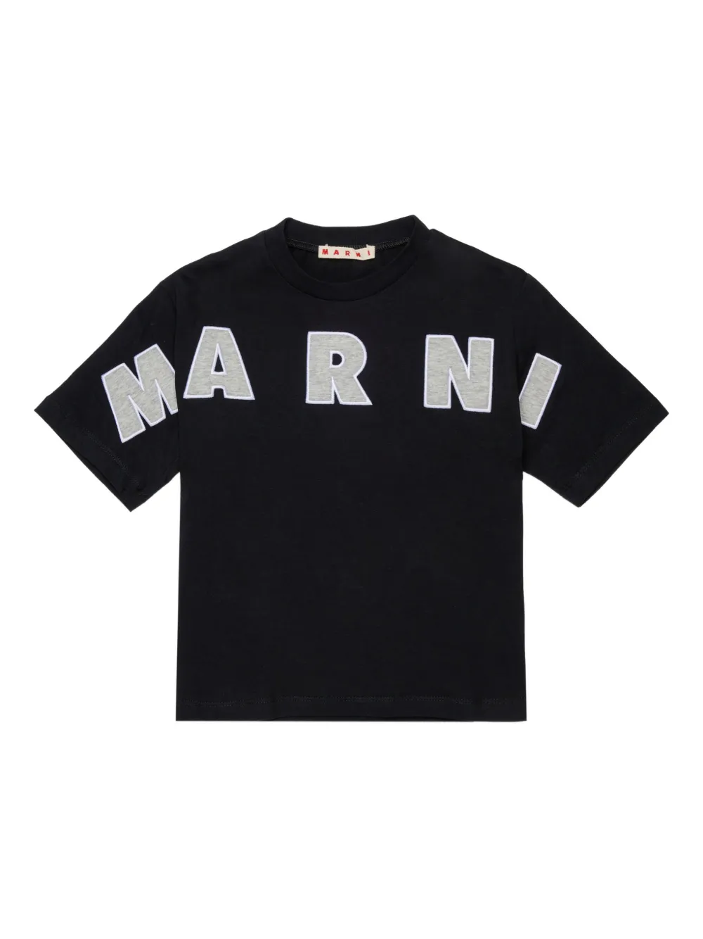 Marni Kids short-sleeve T-shirt - Nero