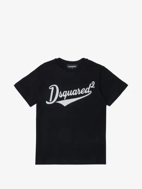 DSQUARED2 KIDS playera con detalle del logo