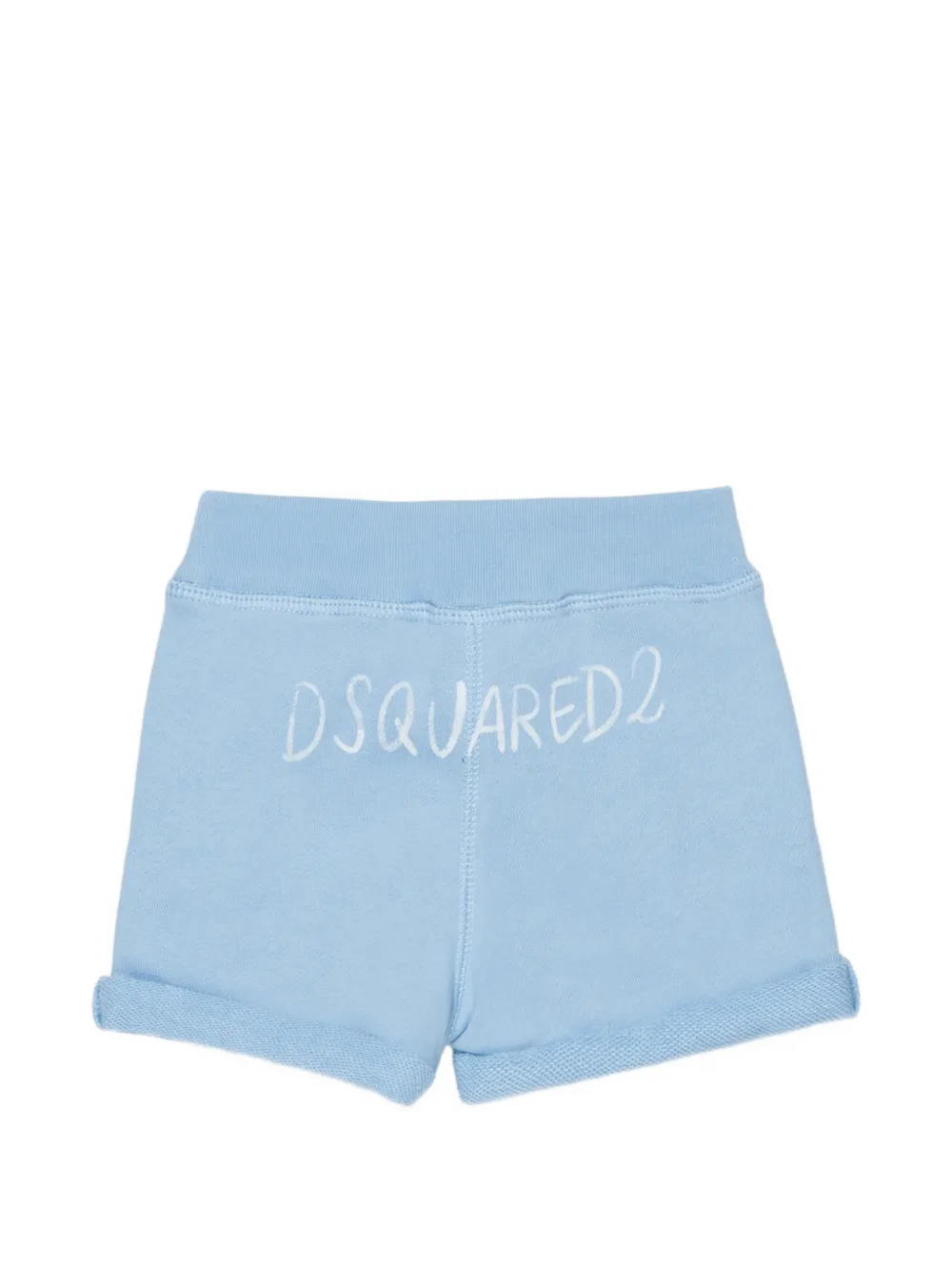 Drawstring Rolled-Hem Shorts