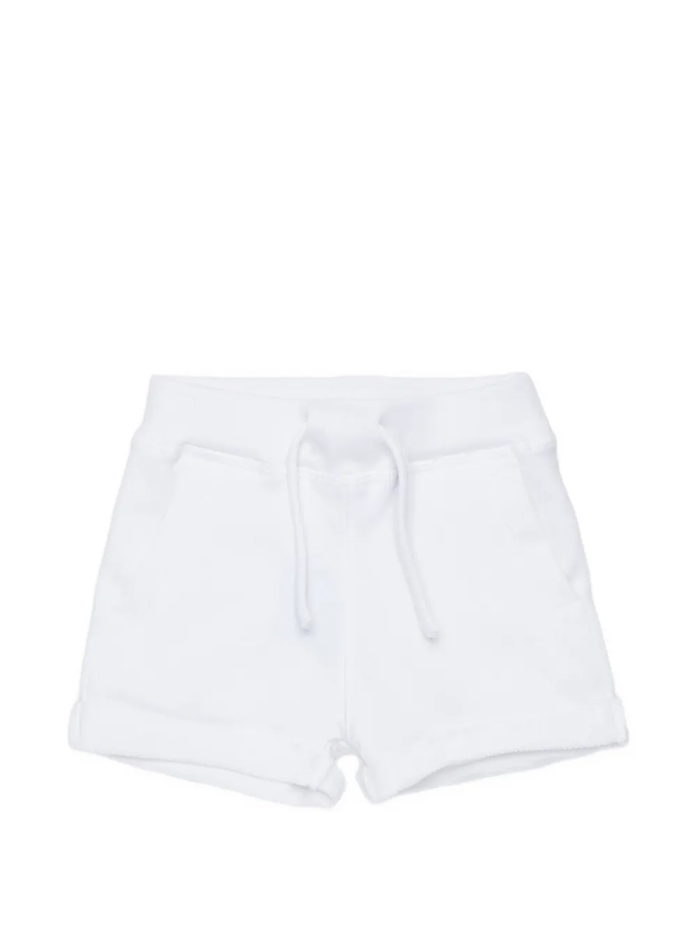 DSQUARED2 KIDS drawstring casual shorts - Bianco
