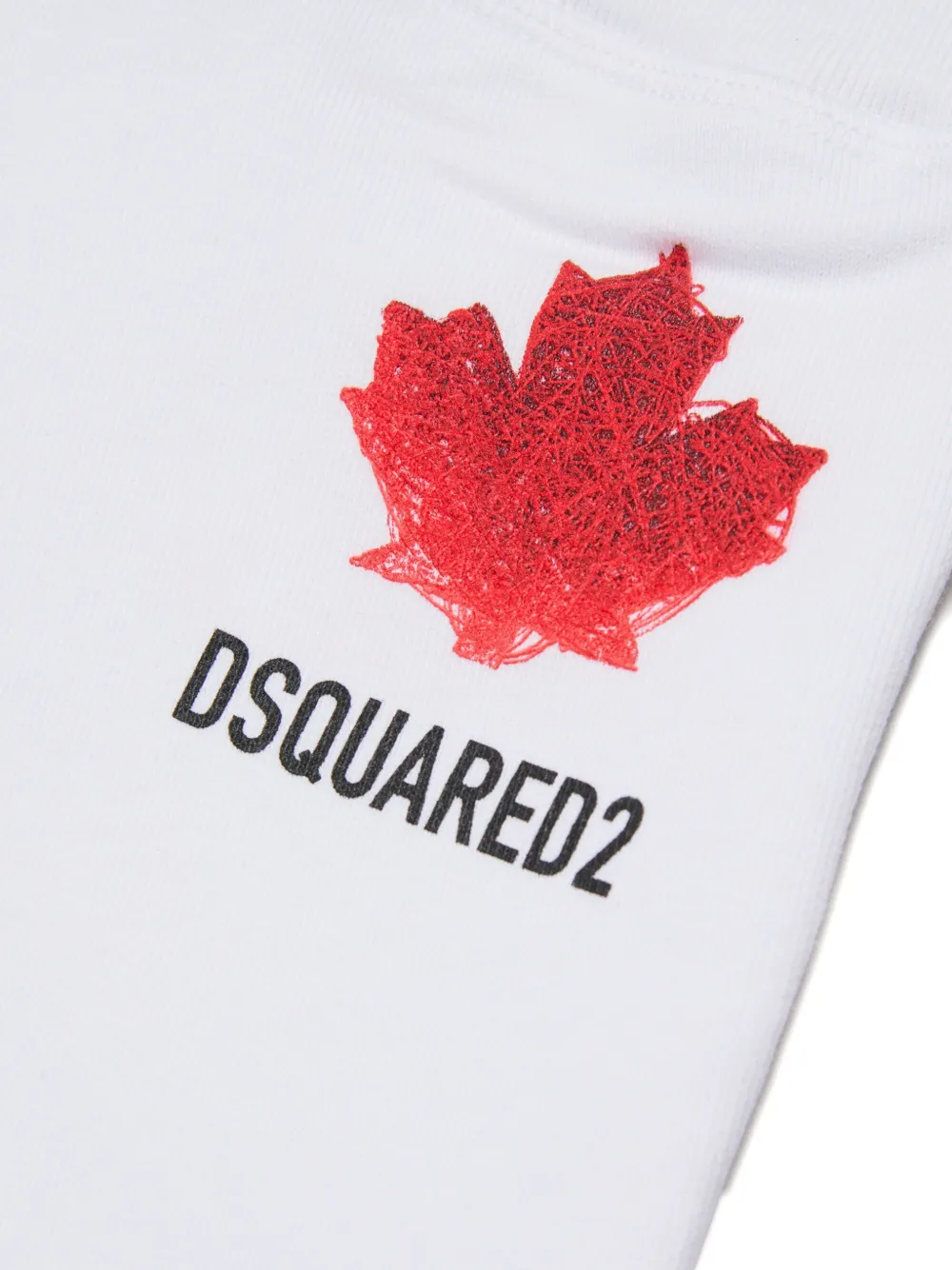 DSQUARED2 KIDS Katoenen shorts Wit