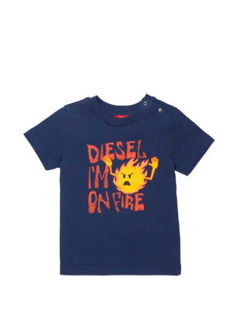 Diesel Kids graphic-print T-shirt