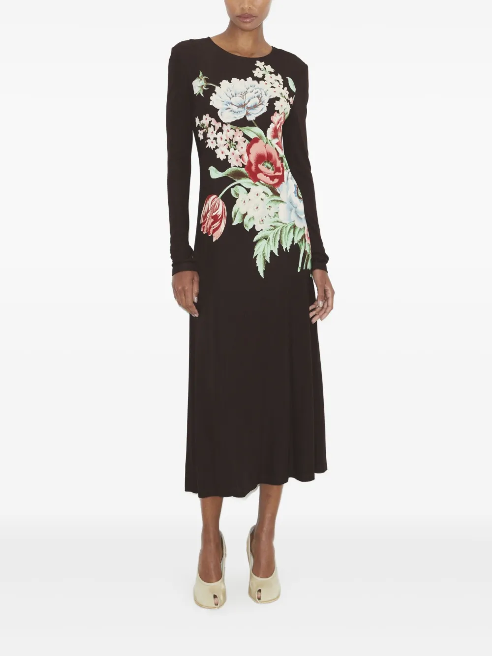 Tory Burch printed jersey midi dress | Day Dresses | Image 2