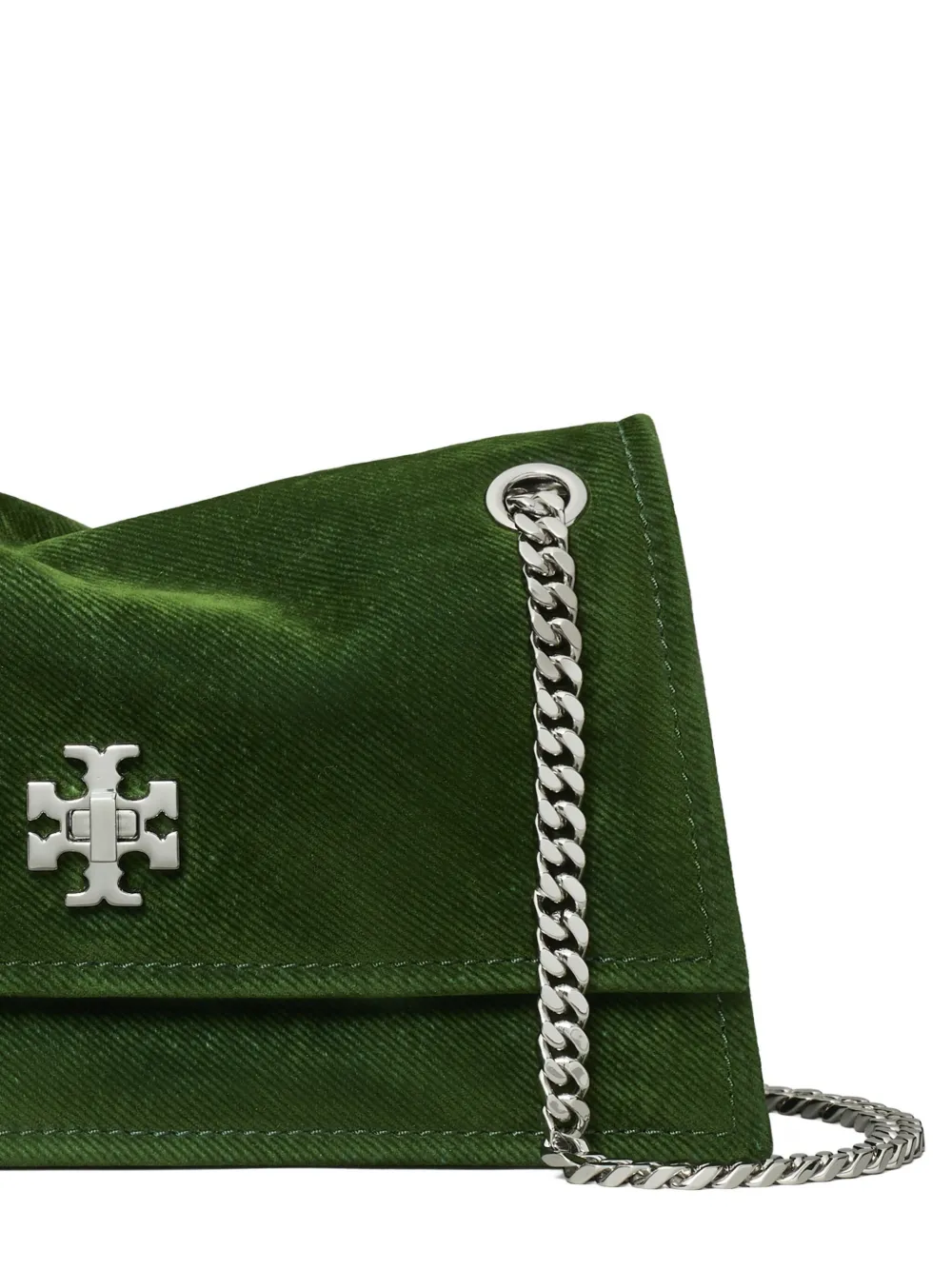 Tory Burch Kira mini-tas verfraaid met logo Groen