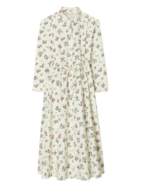 Tory Burch floral-patterd midi dress