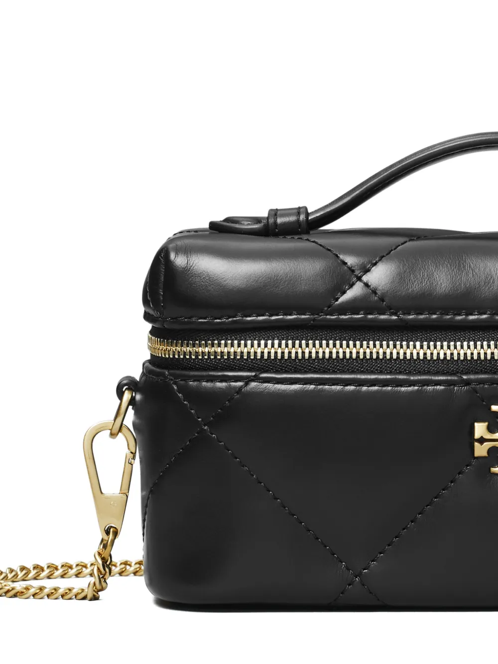 Tory Burch Kira gewatteerde mini-tas Zwart