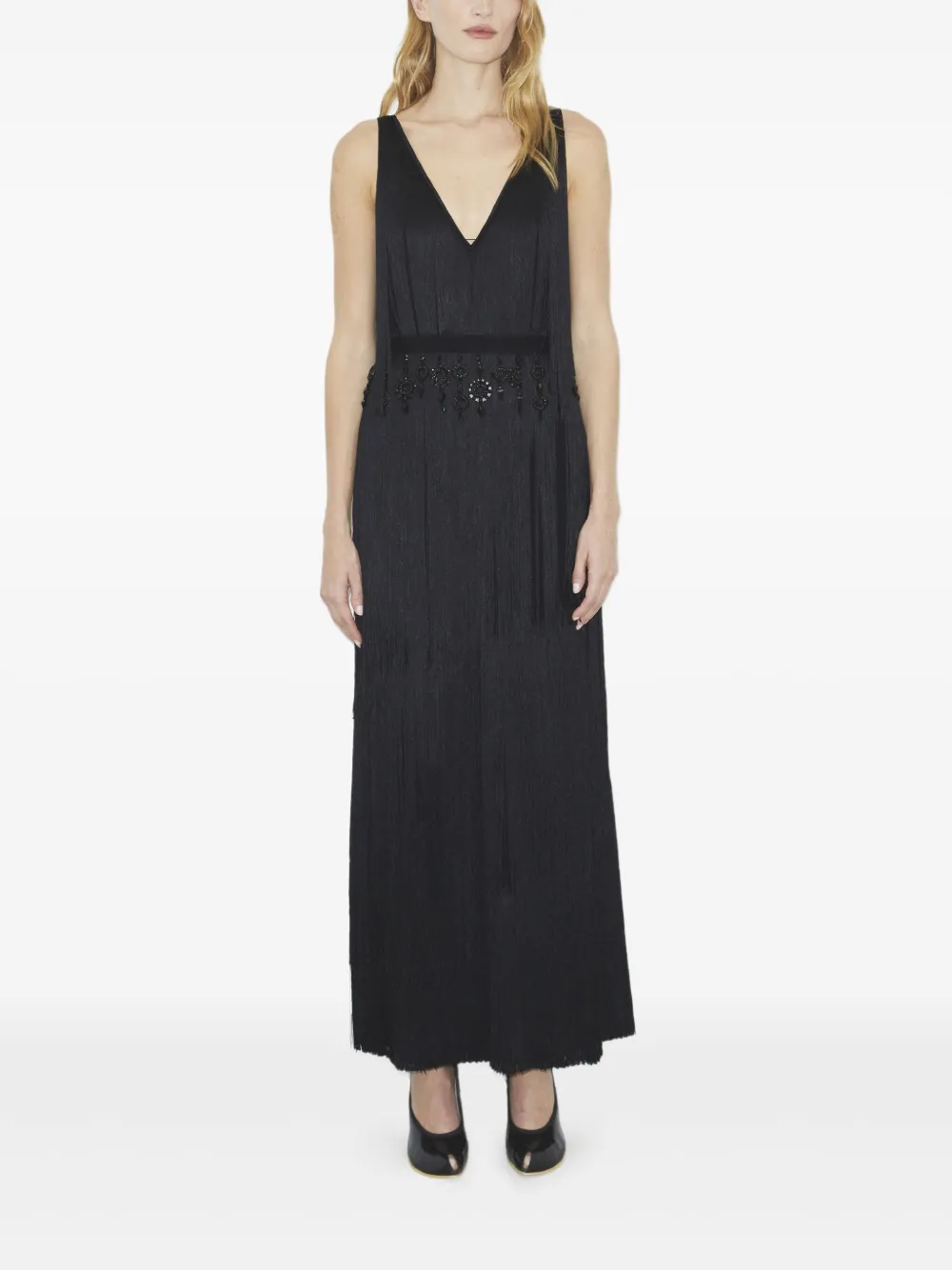 Tory Burch fringed maxi dress | Evening Dresses | Image 2