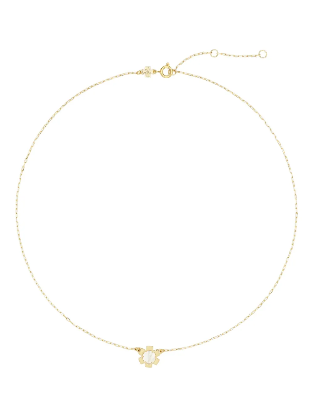 Tory Burch The Forget Me Not Pendant Necklace In Gold
