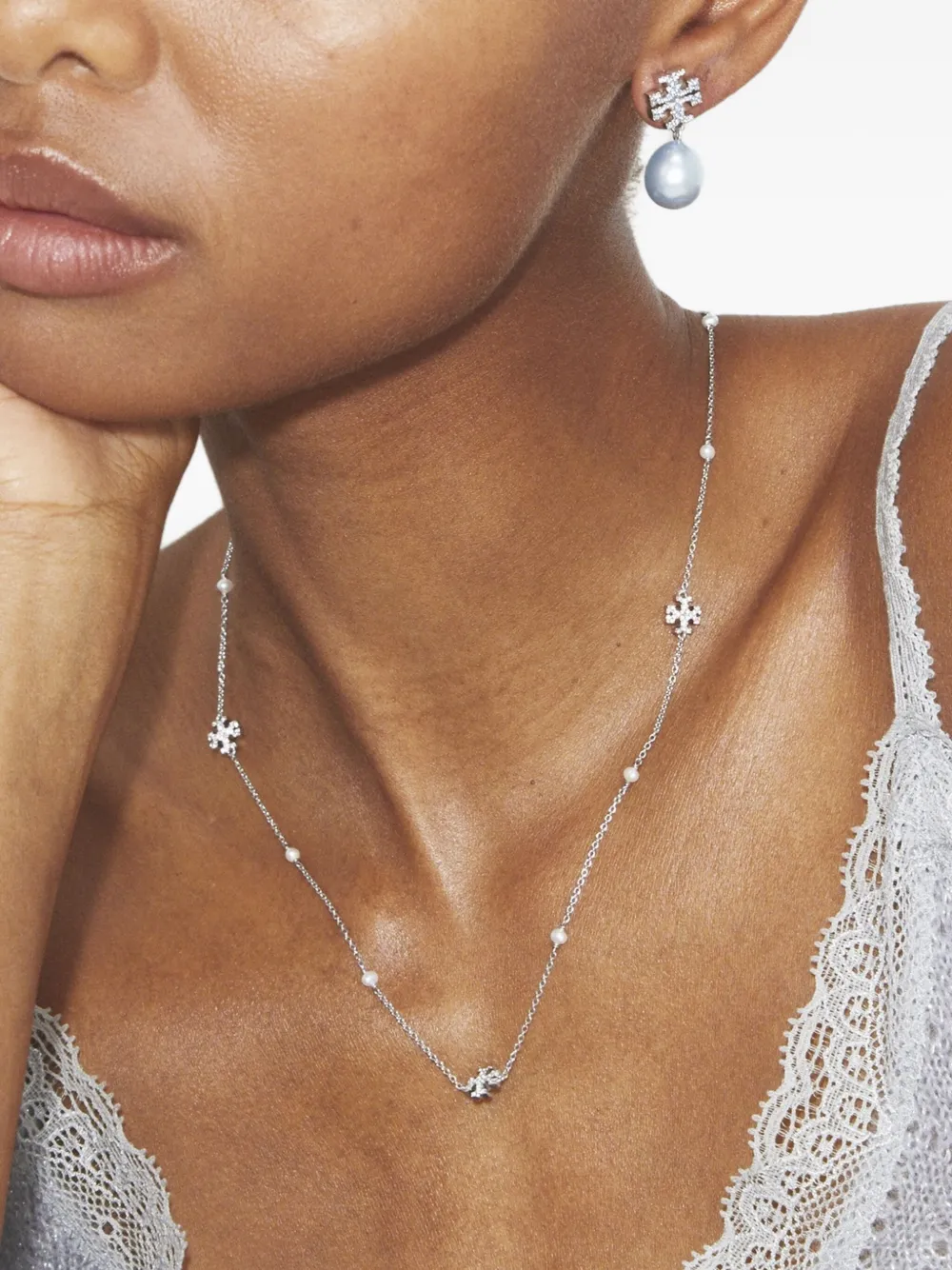 Tory Burch Moondance Drop Earrings In Gold