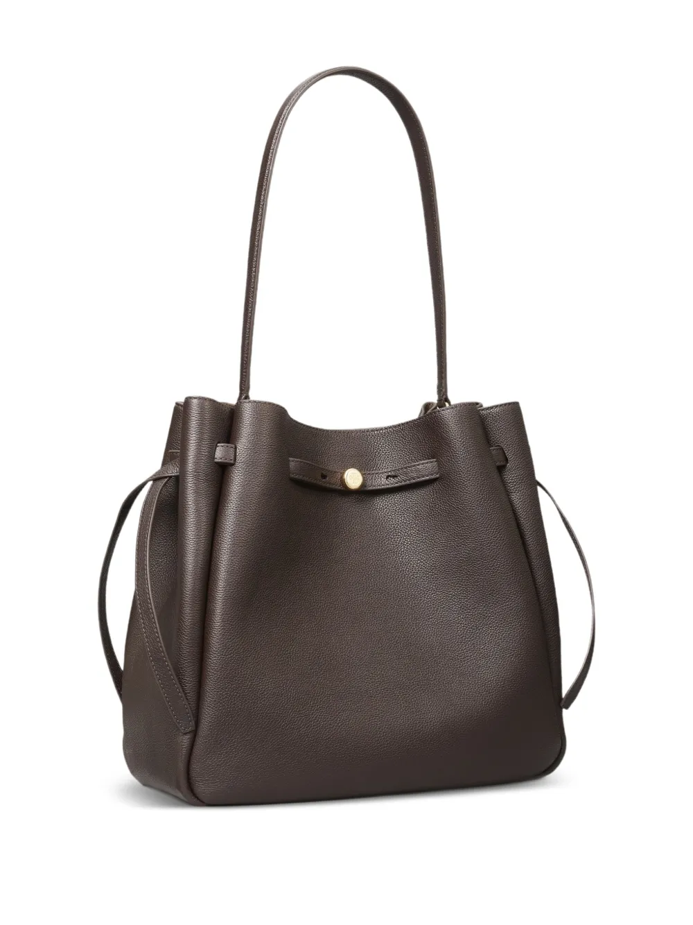 Tory Burch Romy leren schoudertas - Bruin